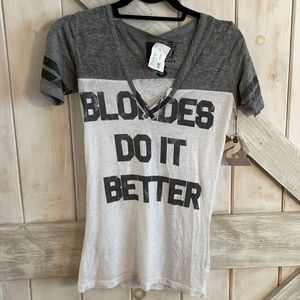 Blondes Do it Better tee